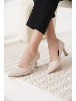 Kadın Bej Stiletto TR12MS06D