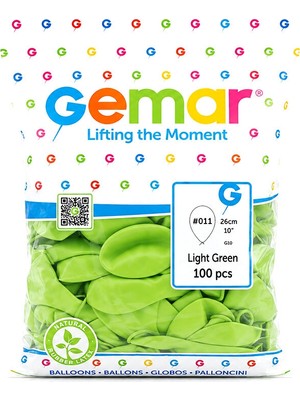 Store Iç Mekan - Fıstık Yeşil Balon 10 Inc - 26CM - 100PCS
