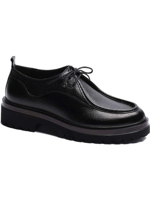 Pierre Cardin 103-OSL11 Siyah Floter Erkek  Deri  Ayakkabı