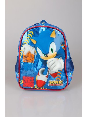 Store Sonic Yeni Sezon Lisanslı Tek Bölmeli Küçük Boy 32 cm Anaokul Çantası