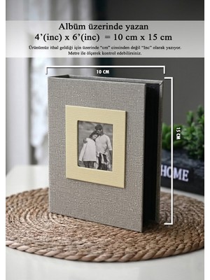 Album 10X15 Koton Fotoğraf Albümü 100 Lük Albüm -Resim Albümü