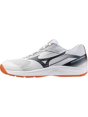 Mizuno Cyclone Speed 5 Unisex Voleybol Ayakkabısı Beyaz / Gri / Siyah