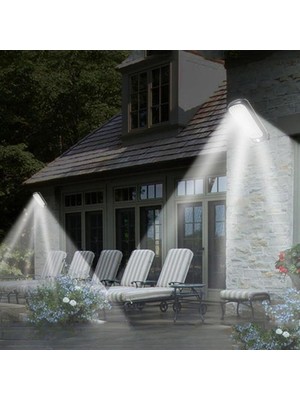 Store Sensörlü Güneş Enerjisi Ile Şarj Olabilen Duvara Monte Solar Aydınlatma GL-84069