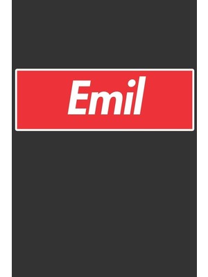 Zemira Emil: Emil Planner Calendar Journal, Personal Named Firstname Or Surname For Someone Calle