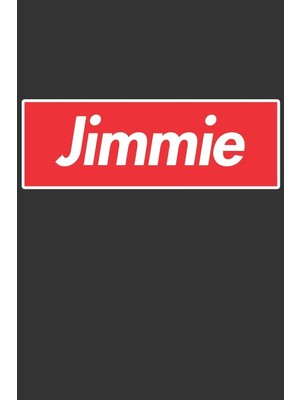 Zemira Jimmie: Jimmie Planner Calendar Journal, Personal Named Firstname Or Surname For Someone C