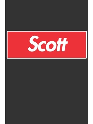 Zemira Scott: Scott Planner Calendar Journal, Personal Named Firstname Or Surname For Someone Cal