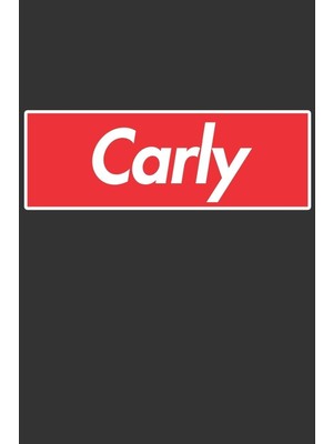 Zemira Carly: Carly Planner Calendar Journal, Personal Named Firstname Or Surname For Someone Cal