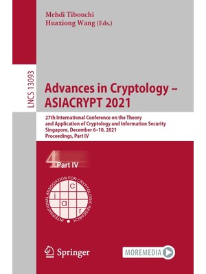Zemira Advances In Cryptology – Asiacrypt 2021: 27TH International Conference On The Theory And Applicatio