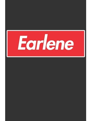 Zemira Earlene: Earlene Planner Calendar Journal, Personal Named Firstname Or Surname For Someone