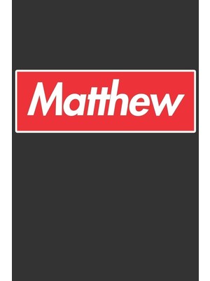 Zemira Matthew: Matthew Planner Calendar Journal, Personal Named Firstname Or Surname For Someone