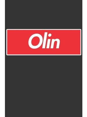 Zemira Olin: Olin Planner Calendar Journal, Personal Named Firstname Or Surname For Someone Calle