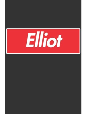 Zemira Elliot: Elliot Planner Calendar Journal, Personal Named Firstname Or Surname For Someone C