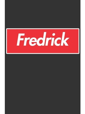 Zemira Fredrick: Fredrick Planner Calendar Journal, Personal Named Firstname Or Surname For Someo