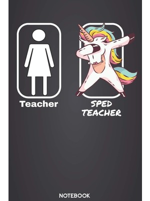 Zemira Teacher - Sped Teacher Notebook: 6'x9' 120 Blank Pages - Calendar Journal | Christmas Present, Birt