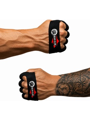 Bear Claw Pad Fitness Eldiveni Ağırlık Kaldırma Eldiveni Dambıl GYM Antrenman Parmaksız El Koruyucu