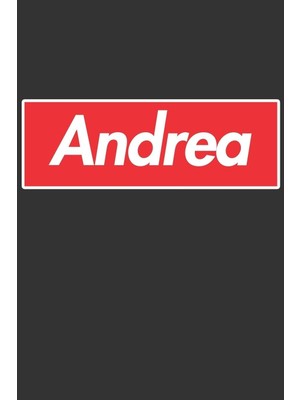 Zemira Andrea: Andrea Planner Calendar Journal, Personal Named Firstname Or Surname For Someone C