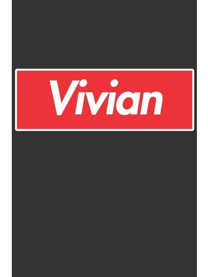 Zemira Vivian: Vivian Planner Calendar Journal, Personal Named Firstname Or Surname For Someone C