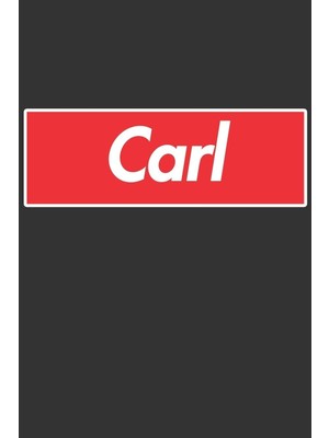 Zemira Carl: Carl Planner Calendar Journal, Personal Named Firstname Or Surname For Someone Calle