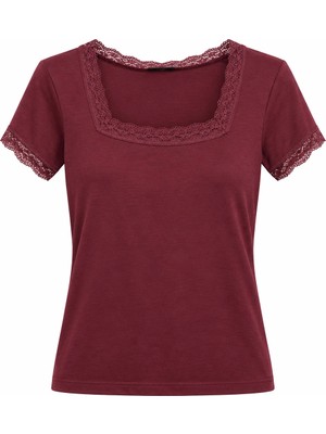 Nazzain Kare Yaka Dantelli Crop