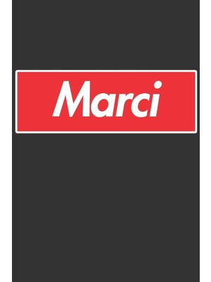 Zemira Marci: Marci Planner Calendar Journal, Personal Named Firstname Or Surname For Someone Cal