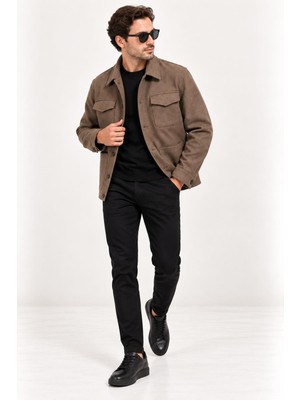 Centilmen Regular Fit Kaşe Ceket Mont 39699