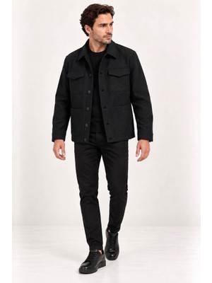 Centilmen Regular Fit Kaşe Ceket Mont 39699
