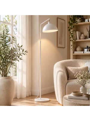 Homing Frame Metal Lambader Beyaz Modern Tasarım 242480