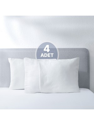 Yataş Eco Dormy 4'lü Sıvı Geçirmez Koruyucu Yastık Alezi