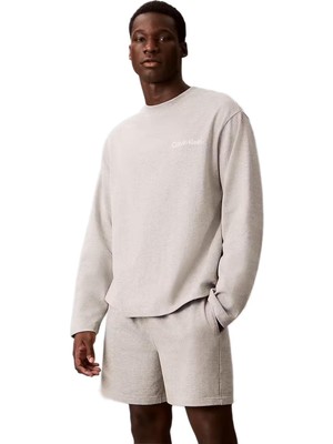 Calvin Klein Erkek Gri Pijama Üstü LV00NM2928