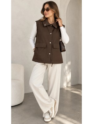 Nazzain Kadın Oversize Yelek