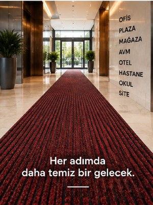 Herbert Weber Matte Kapı Önü Rulo Paspas 100 cm Eninde Nem Alıcı Paspas Yolluk