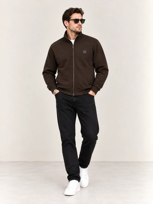 Vigoss Jeans VİGOSS HAKİM YAKA FERM.  ERKEK SWEATSHIRT 63281-30112