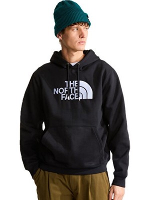The North Face M Tnf Essentıal Drew Peak Regular Hoodıe Erkek Outdoor Sweatshirts NF0A8FDAJK31 Siyah