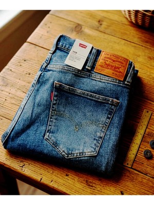 Levi's 512™ Slim Taper Likralı Esnek Jean -Dark-Blue-