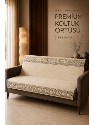 Gece Home Çok Amaçlı Modern Bohem Kadife Koltuk Örtüsü,çekyat Örtüsü Piknik Örtüsü Masa Örtüsü Kaymaz Süngerli