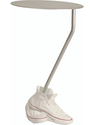 Maison Luré Yan Sehpa Yuvarlak Tablalı Ayakkabı Tasarımlı