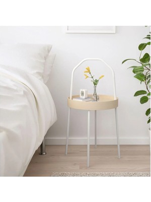 Maison Luré Yan Sehpa Çelik , Yükseklik: 45 Cm, Çap: 38 cm