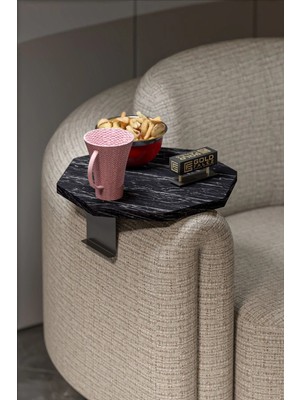 Maison Luré Yan Sehpa Modern Ayarlanabilir Tepsi Dekoratif