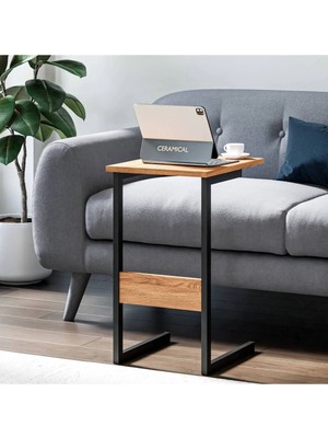 Maison Luré Yan Sehpa Ebru Siyah C Sehpa 67 cm