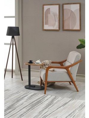 Maison Luré Yan Sehpa Tekerlekli Etna Sehpa 50X30X57 cm Lava Atlantik Çam