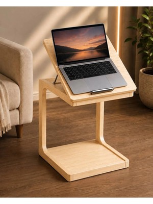 Maison Luré Yan Sehpa Ayarlanabilir Laptop ve Tablet Çalışma Sehpası