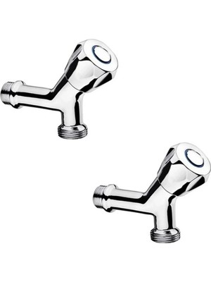 Maison Luré Banyo Askısı Çamaşır ve Bulaşık Makinesi Musluğu 2li