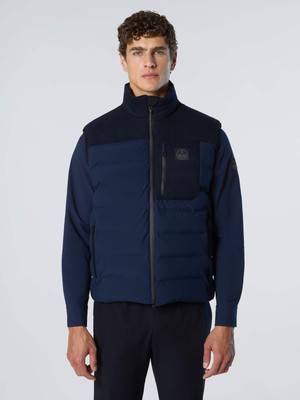 North Sails Regular Fit Rüzgar Dirençli North Tech Dik Yaka Gamma Erkek Yelek