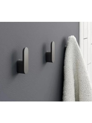 Maison Luré Banyo Askısı Banyo Duvar Tipi Havlu Askısı Seti Üçlü Takım