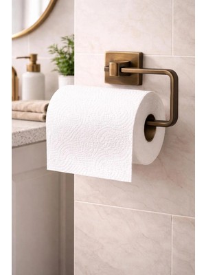 Maison Luré Banyo Askısı Antik Kağıt Havluluk Askılık