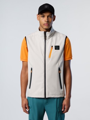 North Sails Regular Fit Dik Yaka Su Geçirmez North Tech Marin Utility Erkek Yelek