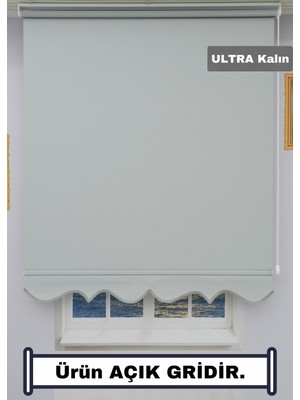 Esdeh ULTRA KALIN Stor Zebra Güneşlik Perde (ETEKLİ) - Mat Kalın Kumaş - Alüminyum Aksam