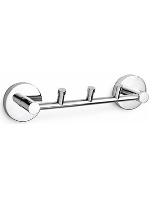 Maison Luré Banyo Askısı Krom 3'lü Askılık
