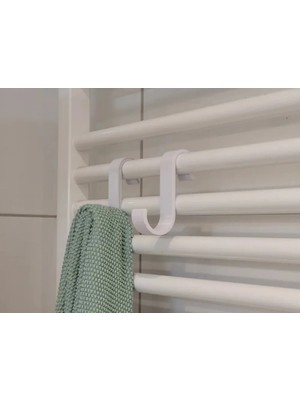 Maison Luré Banyo Askısı 2'li Banyo Radyatörü Için Havlu Askısı