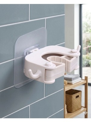Maison Luré Banyo Askısı Paspas Süpürge Fırça Mop Askısı Sap Tutucu Pratik Mutfak Banyo Askı